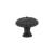 Emtek 86245FB Tuscany 1 1/4" Bronze Twisted Round Cabinet Knob in Flat Black Bronze