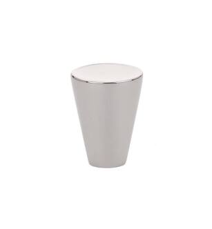 Emtek 86262US14 Contemporary 1 1/8" Brass Cone Cabinet Knob in Polished Nickel