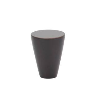 Emtek 86261US10B Contemporary 1" Brass Cone Cabinet Knob in Oil Rubbed Bronze