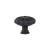 Emtek 86231FB Tuscany 1 3/4" Bronze Fluted Round Cabinet Knob in Flat Black Bronze