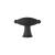 Emtek 86227FB Tuscany 1 3/4" Bronze Fluted Finger Cabinet Knob in Flat Black Bronze