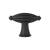 Emtek 86228FB Tuscany 3" Bronze Fluted Finger Cabinet Knob in Flat Black Bronze