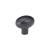 Emtek 86053FB Rustic Sandcast Bronze 1 1/4" Egg Cabinet Knob in Flat Black Bronze