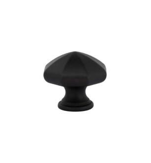 Emtek 86138FB Tuscany 1 1/4" Bronze Octagon Cabinet Knob in Flat Black Bronze