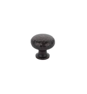 Emtek 86037US10B Arts & Crafts 1 1/4" Brass Round Dimpled Cabinet Knob in Oil Rubbed Bronze