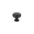 Emtek 86037US10B Arts & Crafts 1 1/4" Brass Round Dimpled Cabinet Knob in Oil Rubbed Bronze