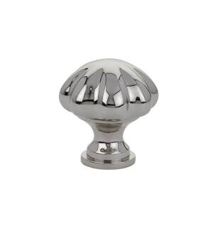 Emtek 86203US14 American Designer 1 3/4" Brass Melon Cabinet Knob in Polished Nickel