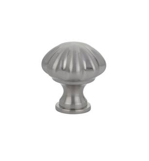 Emtek 86203US15 American Designer 1 3/4" Brass Melon Cabinet Knob in Satin Nickel