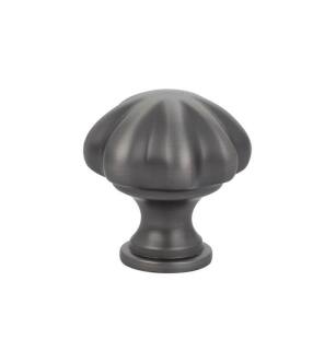 Emtek 86203US15A American Designer 1 3/4" Brass Melon Cabinet Knob in Pewter