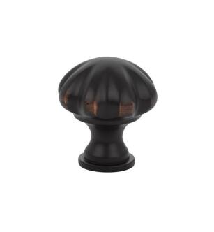 Emtek 86203US10B American Designer 1 3/4" Brass Melon Cabinet Knob in Oil Rubbed Bronze