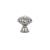 Emtek 86122US14 Traditional 1 1/4" Brass Melon Cabinet Knob in Polished Nickel