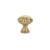 Emtek 86122US3 Traditional 1 1/4" Brass Melon Cabinet Knob in Polished Brass