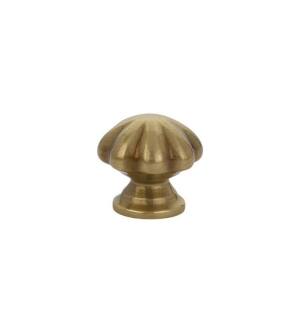 Emtek 86121US7 American Designer 1" Brass Melon Cabinet Knob in French Antique