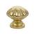 Emtek 86121US3NL American Designer 1" Brass Melon Cabinet Knob in Unlacquered Brass