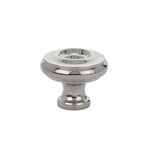 Emtek 86201US14 American Classic 1 3/4" Brass Waverly Cabinet Knob in Polished Nickel