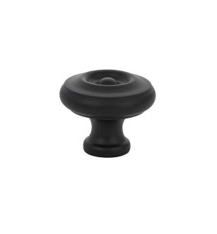 Emtek 86201US19 American Classic 1 3/4" Brass Waverly Cabinet Knob in Flat Black