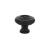 Emtek 86201US19 American Classic 1 3/4" Brass Waverly Cabinet Knob in Flat Black