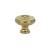 Emtek 86201US3 American Classic 1 3/4" Brass Waverly Cabinet Knob in Polished Brass