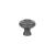 Emtek 86115US15A American Classic 1 1/4" Brass Waverly Cabinet Knob in Pewter