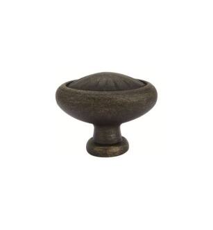 Emtek 86093MB Tuscany 1" Bronze Egg Cabinet Knob in Medium Bronze