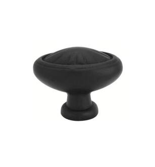 Emtek 86093FB Tuscany 1" Bronze Egg Cabinet Knob in Flat Black Bronze
