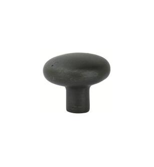 Emtek 86057MB Rustic Sandcast Bronze 1" Round Cabinet Knob in Medium Bronze