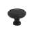 Emtek 86091FB Tuscany 1" Bronze Round Cabinet Knob in Flat Black Bronze