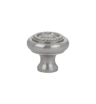 Emtek 86202US15 American Designer 1 3/4" Brass Rope Cabinet Knob in Satin Nickel