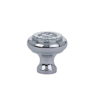 Emtek 86113US26 Traditional 1 1/4" Rope Design Cabinet Knob in Polished Chrome