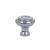 Emtek 86113US26 Traditional 1 1/4" Rope Design Cabinet Knob in Polished Chrome