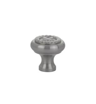 Emtek 86113US15 Traditional 1 1/4" Rope Design Cabinet Knob in Satin Nickel