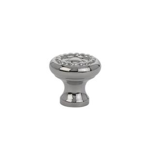 Emtek 86112US14 1" Traditional Rope Cabinet Knob in Polished Nickel