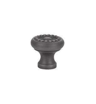 Emtek 86112US15A 1" Traditional Rope Cabinet Knob in Pewter