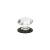 Emtek 86028US19 Crystal & Porcelain Old Town 1 3/4" Clear Crystal Cabinet Knob in Flat Black