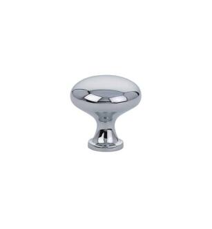 Emtek 86014US26 American Classic Providence 1 1/4" Brass Mushroom Cabinet Knob in Polished Chrome