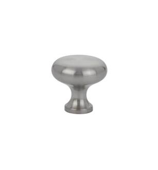 Emtek 86014US15 American Classic Providence 1 1/4" Brass Mushroom Cabinet Knob in Satin Nickel