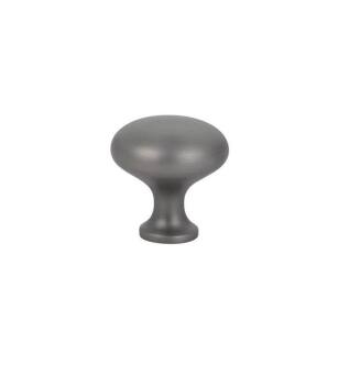 Emtek 86014US15A American Classic Providence 1 1/4" Brass Mushroom Cabinet Knob in Pewter