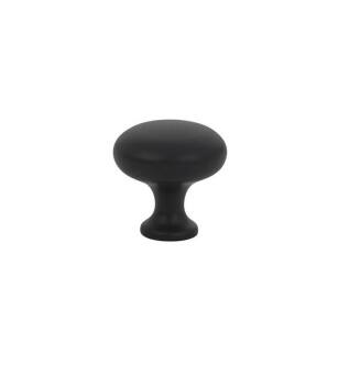 Emtek 86014US19 American Classic Providence 1 1/4" Brass Mushroom Cabinet Knob in Flat Black