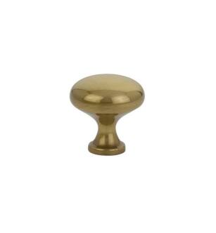 Emtek 86014US7 American Classic Providence 1 1/4" Brass Mushroom Cabinet Knob in French Antique