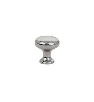 Emtek 86013US14 Traditional 1" Providence Brass Cabinet Knob in Polished Nickel