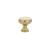 Emtek 86013US3 Traditional 1" Providence Brass Cabinet Knob in Polished Brass