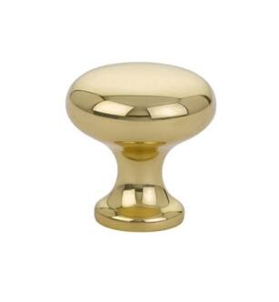 Emtek 86013US3NL Traditional 1" Providence Brass Cabinet Knob in Unlacquered Brass