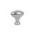 Emtek 86015US14 Traditional 1" Brass Egg Cabinet Knob in Polished Nickel