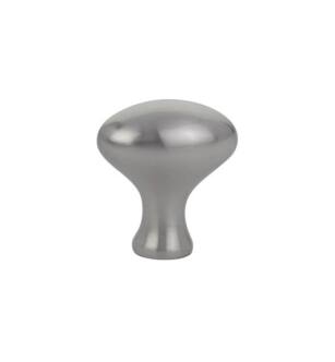 Emtek 86015US15 Traditional 1" Brass Egg Cabinet Knob in Satin Nickel