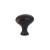 Emtek 86015US10B Traditional 1" Brass Egg Cabinet Knob in Oil Rubbed Bronze