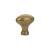 Emtek 86015US7 Traditional 1" Brass Egg Cabinet Knob in French Antique