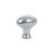 Emtek 86016US26 Traditional 1 1/4" Brass Egg Cabinet Knob in Polished Chrome