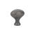 Emtek 86016US15A Traditional 1 1/4" Brass Egg Cabinet Knob in Pewter