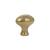 Emtek 86016US7 Traditional 1 1/4" Brass Egg Cabinet Knob in French Antique