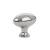 Emtek 86124US14 Traditional 1 3/4" Brass Egg Cabinet Knob in Polished Nickel